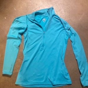 Nike Blue Thermal quarter zip